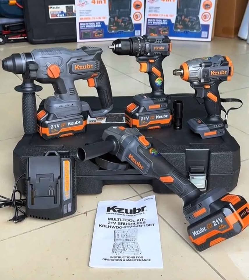 AKUMULATORSKI SET ALATA  KBLHWDG-21V-4 KZUBR