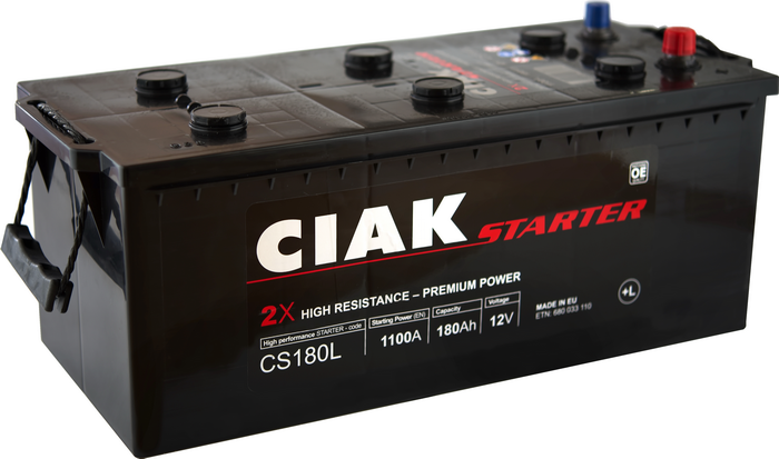 AKUMULATOR 12V-180AH L+ VVV CIAK TERETNI
