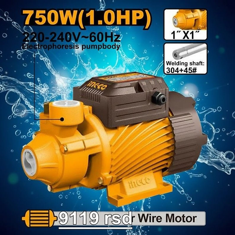 Ingco Vodena pumpa 750 W, VPM75068
