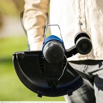 Scheppach aku trimer za travu IXES Solo C-LT300-X + set punjač 2.4A i baterija 2.0Ah - Слика 3