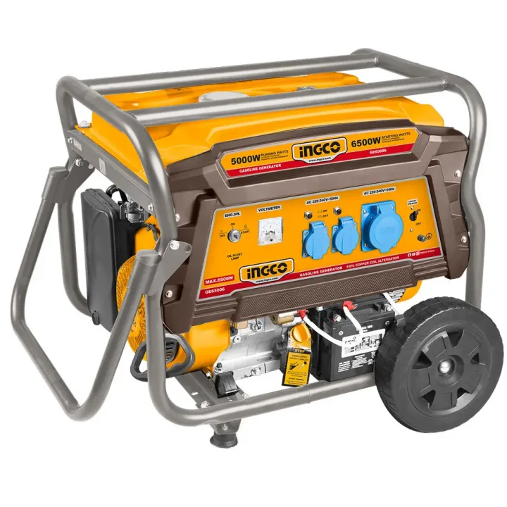 GE65006 BENZINSKI GENERATOR 6.5KW INGCO